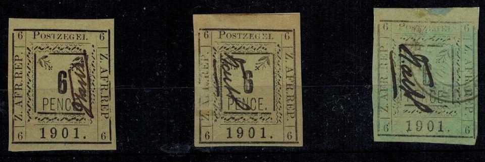 TRANSVAAL Pietersburg 1901 6 pence perfeito estado e usado P2&3 R 1/3 com linha faltando mais de 6 - Imagem 1 de 1