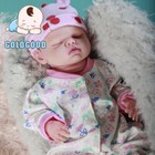 16" Newborn Girl Reborn Baby Doll -1.95kg Full Body Solid Silicone Lifelike Doll
