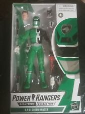 Power Rangers collectible lightning collection S.P.D. Green Ranger action figure