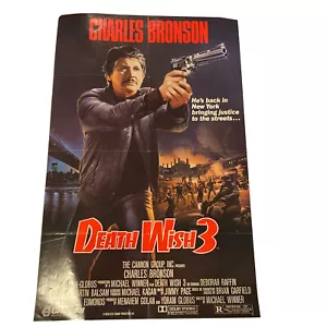 Poster film vintage 27 x 41 charles bronson desiderio di morte 3 - Foto 1 di 4