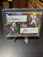 Quinn ewers/ Xavier worthy cc-39 2/10 On Card Auto