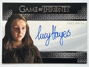 Lucy Hayes Valyrian Steel Autograph, Game of Thrones Legends of the Realm - Picture 1 of 2