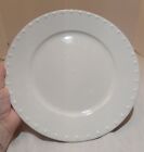 Evening Pearls by Oneida Dinner Plate, White Stoneware, 11" Replacement Plate