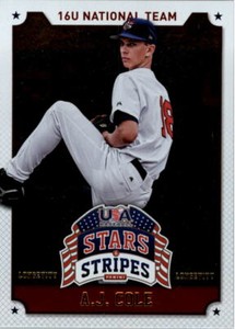 2015 USA Baseball Stars and Stripes Longevity Retail Gold Baseball Card Pick