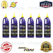 Royal Purple 75W140 Performance MaxGear Synthetic Gear Oil  01301 1Qt Pack of 6