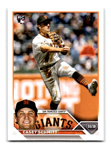2023 Topps Update Baseball Card #US133 - Casey Schmitt Rookie RC (Giants)