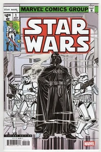 STAR WARS #1 FACSIMILE (1:25) VARIANTE JERRY ORDWAY Marvel 2025 quasi nuovo - quasi nuovo - Foto 1 di 4
