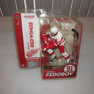 McFarlane 2004 Sergei Fedorov Detroit Red Wings NHL serie 9 (variante/persecución) - Imagen 1 de 6