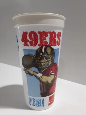 San Francisco 49ers Vintage Icee Cup-NEVER USED - Изображение 1 из 4