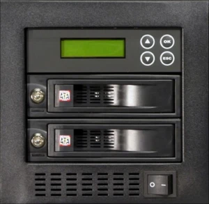 MediaStor #a801b 1-1, 1 to 1 Target 3.5" 2.5" SATA-I 150MB/s HDD SSD Duplicator - Picture 1 of 1