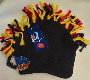 AFL Adelaide Crows Mohawk Beanie - Foto 1 di 3