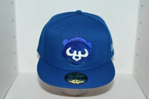 CHICAGO CUBS LIGHT ROYAL POP ELEMENT NEW ERA FITTED HAT - Sz 7 3/8 - Picture 1 of 6