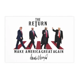 Trump The Return Make America Great Again Abbey Road President Donald J Trump - Picture 1 of 24