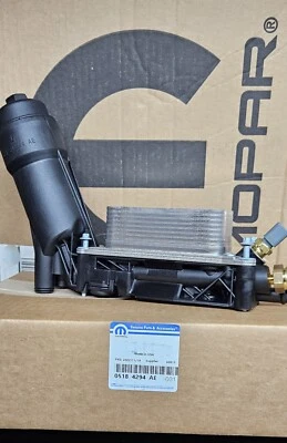 5184294AE  MOPAR OEM 3.6L OIL COOLER HOUSING *BRAND NEW*  - Image 1 of 4
