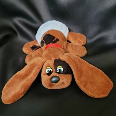Pound Puppies Newborn Brown With Black Spots 2021 Removable Diaper - Image 1 of 4