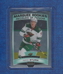 2019-20 OPC O-pee-chee Hockey Platinum Marquee Rookies # 163 Nico Sturm - Picture 1 of 2