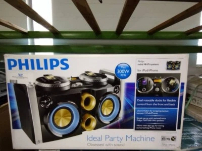 Philips FWP3200D/12 Mini Hi-Fi System Party Machine. - Image 1 of 4