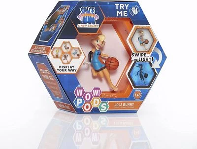 WOW Pods Space Jam Lola Bunny Figura Iluminada Nuevo Legacy Looney Tunes ¡GUAU! Stuff Foto 1 de 4