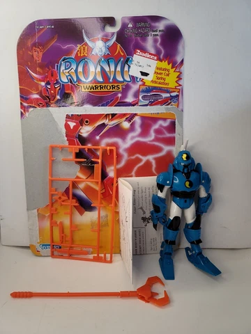 Playmates Toys Ronin Warriors Cye Action Figure 1995 Cardback Accessories VTG Cover