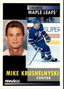1991-92 Pinnacle Hockey #269 Mike Krushelnyski