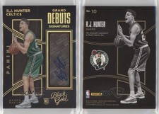 2015 Panini Black Gold Grand Debut Signatures Holo /10 RJ Hunter Rookie Auto RC