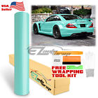 Gloss Glossy Teal Car Vinyl Wrap Sticker Decal Film Air Release Bubble Free