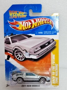 HOT WHEELS 2011 NEW MODELS BACK TO THE FUTURE TIME MACHINE - Picture 1 of 2