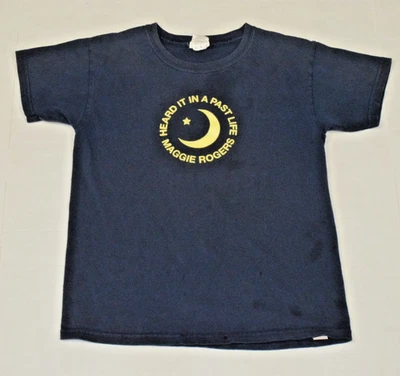 Camiseta para niños Gildan talla juvenil S 2019 Maggie Rogers la escuchó en una vida pasada Foto 1 de 4