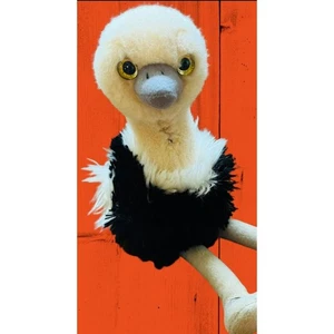 Aurora Mini Flopsie Ozzi The Ostrich 8" Plush Cottage Core Farm Core Kids Zoo - Picture 1 of 6