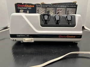Chefs Choice Edge Select 120 Plus Electric Knife Sharpener White - Picture 1 of 3