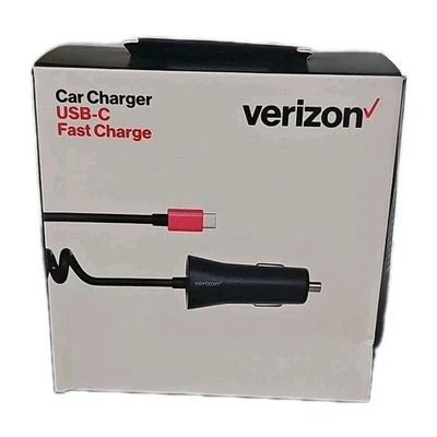 Cargador de Coche Original Verizon 30W Súper RÁPIDO para iPhone 16/Pro/Pro Max/Plus/16e Foto 1 de 4