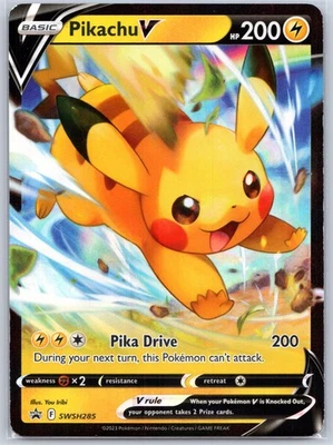 Pikachu V SWSH285 Near Mint SWSH: Sword & Shield Promo Cards Pokemon Shipnow - Image 1 of 2