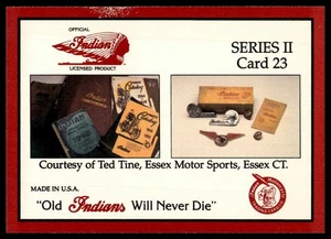 Memorabilia Indian Motorcycle #23 1993 - Imagen 1 de 2
