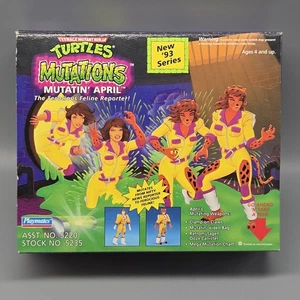 Mutatin' April TMNT Mutations 1993 Playmates Actionfigur NEU MIB nie entfernt - Bild 1 von 8