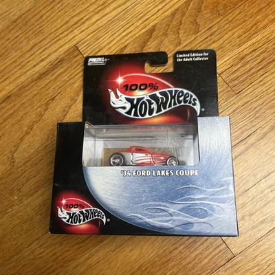 Ford Lakes '34 cupé Hot Rod Dry Lake Racer Hot Wheels caja negra retirado 2003 Foto 1 de 3