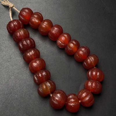 Pulsera amuleto cuentas de melón ágata budismo tibetano puro tótem cuentas Dzi g1674 Foto 1 de 4