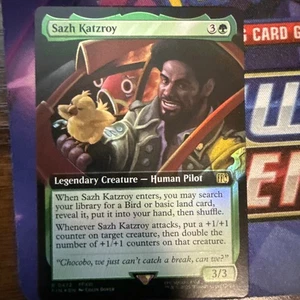 Magic: The Gathering - Final Fantasy - Sazh Katzroy 0472 Foil Extended Art - NM - Bild 1 von 6