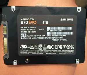samsung evo 870 1tb Sata - Afbeelding 1 van 2