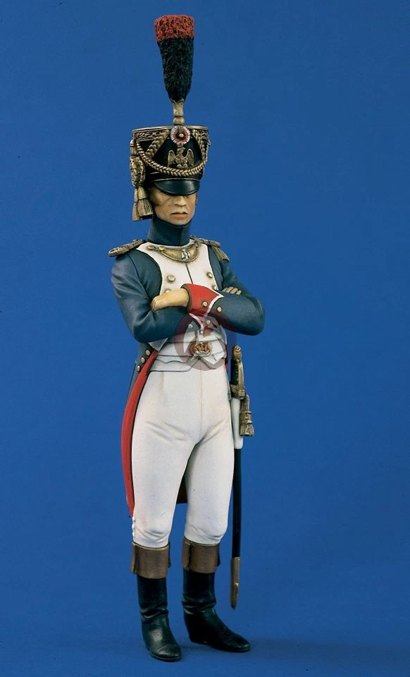 Verlinden 120mm 1/16 Fusiliers-Chasseurs Regiment Officer 1810 (Napoleonic) 890 - Image 1 of 1