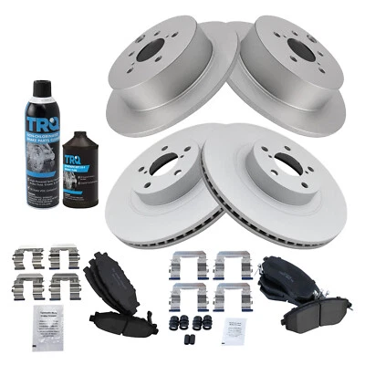 Kit de frenos de disco delanteros y traseros para Subaru XV Crosstrek 2013-2015, Forester Foto 1 de 4