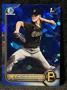2022 Bowman Chrome Draft Sapphire Edition Michael Kennedy #BDC-128 - Picture 1 of 2