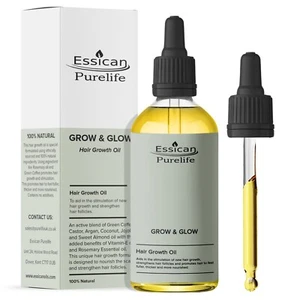 Hair Growth Oil-Rosemary, Castor, Vitamin-E for Hair, Scalp, frizzy 100% Natural - Picture 1 of 6