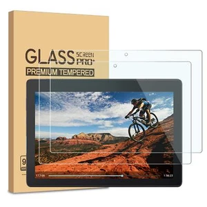 (2 Pack) Lenovo TAB E10 Tempered Screen Protector for TAB E 10 Inch 2018 Tablet - Picture 1 of 4