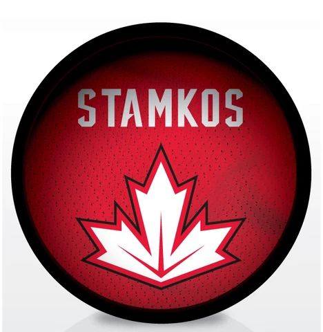 2016 World Cup of Hockey - Team Canada Steven Stamkos Souvenir Hockey Puck - NEW Cover