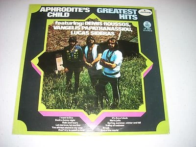 APHRODITE'S CHILD Greatest Hits LP Yugoslavia Import Vangelis Roussos Sideras NM - Image 1 of 4