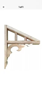 Wooden Window Door Awning Timber22.5 Degree With Bracket Under - Picture 1 of 7