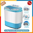Mini Dorm Portable 4.5kg Washing Machine Compact Dryer Twin Tub Laundry Washer