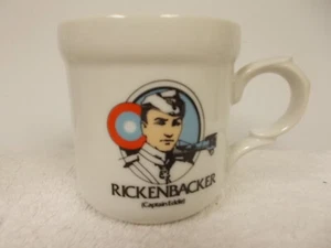 The Greatest Ace Captain Eddie Red Baron Porcelain Moustache Cup Shaving Mug - Picture 1 of 6
