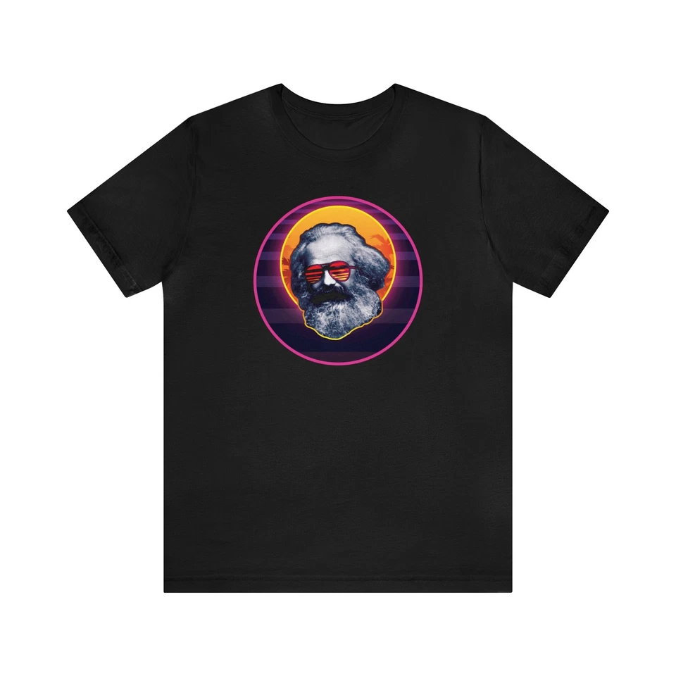 Karl Marx Outrun Short Sleeve Tee - Image 1 of 1