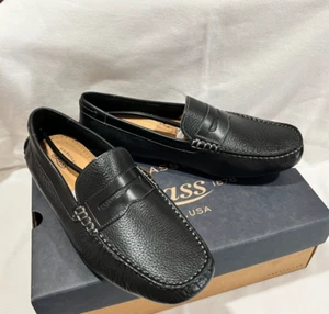 Zapato GH BASS 0105-1957 MONTE GENUINO Cuero Negro Para Hombre Talla 9M - Imagen 1 de 8